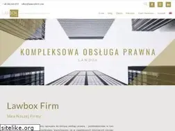 Sites similar to lawboxfirm.com