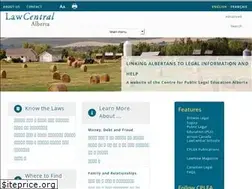 Sites similar to lawcentralalberta.ca