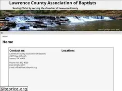 Sites similar to lawcobaptist.org