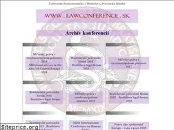 Sites similar to lawconference.sk