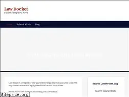 Sites similar to lawdocket.org