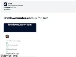 Sites similar to lawdownunder.com