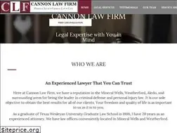 Sites similar to lawfirmcannon.com