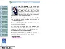Sites similar to lawfirmpeople.com