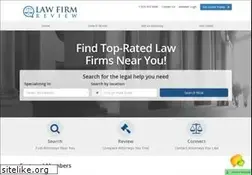 Sites similar to lawfirmreview.com