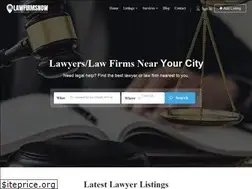 Sites similar to lawfirmsnow.com