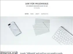 Sites similar to lawformillennials.com