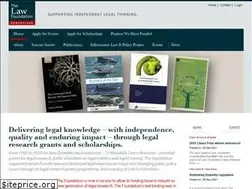 Sites similar to lawfoundation.org.nz