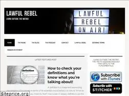 Sites similar to lawfulrebel.com