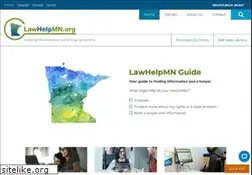 Sites similar to lawhelpmn.org