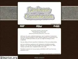 Sites similar to lawhorneconstruction.com