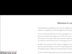 Sites similar to lawhubgambia.com