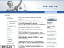 Sites similar to lawinfo.de