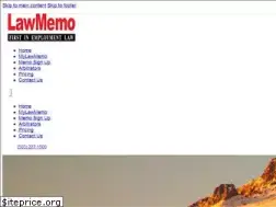 Sites similar to lawmemo.com