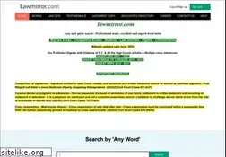 Sites similar to lawmirror.com