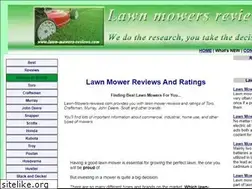 Sites similar to lawn-mowers-reviews.com