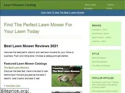 Sites similar to lawnmowerscatalog.com