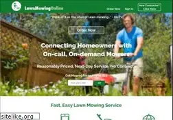 Sites similar to lawnmowingonline.com