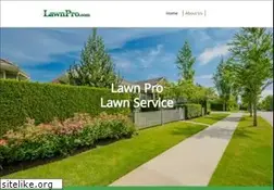 Sites similar to lawnpros.com
