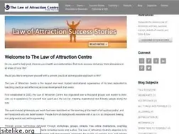 Sites similar to lawofattractioncentre.com