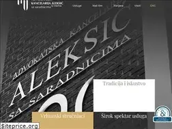 Sites similar to lawofficealeksic.rs