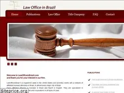 Sites similar to lawofficeinbrazil.com.br
