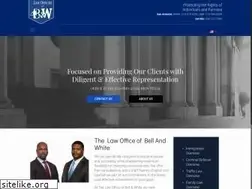 Sites similar to lawofficeofbellandwhite.com