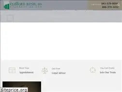 Sites similar to lawofficeofcbushiii.com