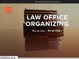 Sites similar to lawofficeorganizing.com