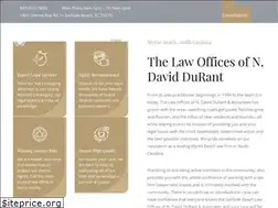 Sites similar to lawofficesofdurant.com