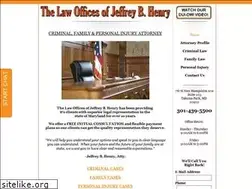 Sites similar to lawofficesofjeffreyhenry.com
