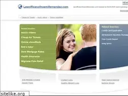 Sites similar to lawofficesofnoemifernandez.com