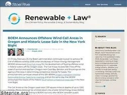 Sites similar to lawofrenewableenergy.com
