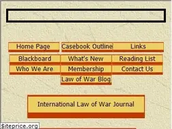 Sites similar to lawofwar.org