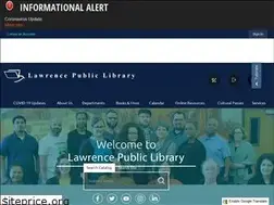 Sites similar to lawrencefreelibrary.org