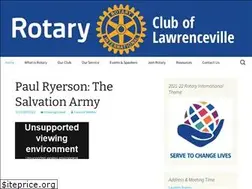 Sites similar to lawrencevillerotary.org