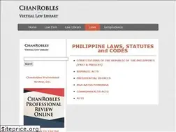 Sites similar to laws.chanrobles.com