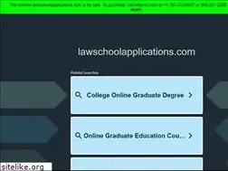 Sites similar to lawschoolapplications.com