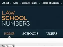 Sites similar to lawschoolnumbers.com