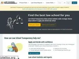 Sites similar to lawschooltransparency.com