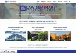 Sites similar to lawseminars.com