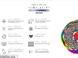 Sites similar to lawsofsimplicity.com