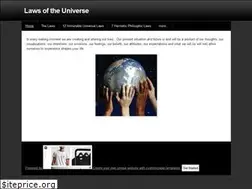 Sites similar to lawsoftheuniverse.weebly.com
