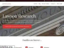 Sites similar to lawsonresearch.net