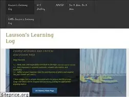 Sites similar to lawsonslearninglog.com