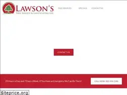 Sites similar to lawsontreeservice.com