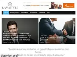 Sites similar to lawstyle.es