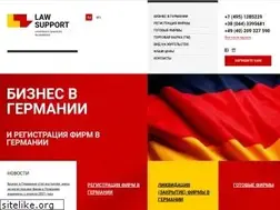 Sites similar to lawsupport.de
