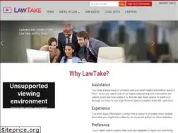 Sites similar to lawtake.com
