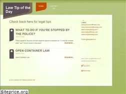 Sites similar to lawtipoftheday.com